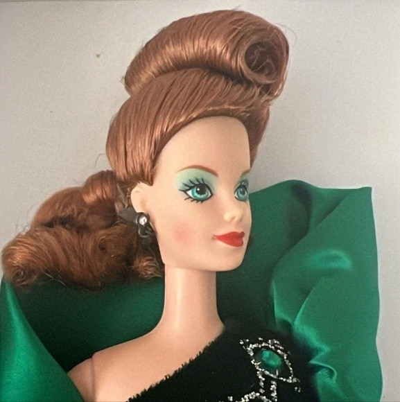Emerald Embers Barbie Doll 1996 Jewel Essence Collection, designed by Bob Makkie - Picture 4 of 14